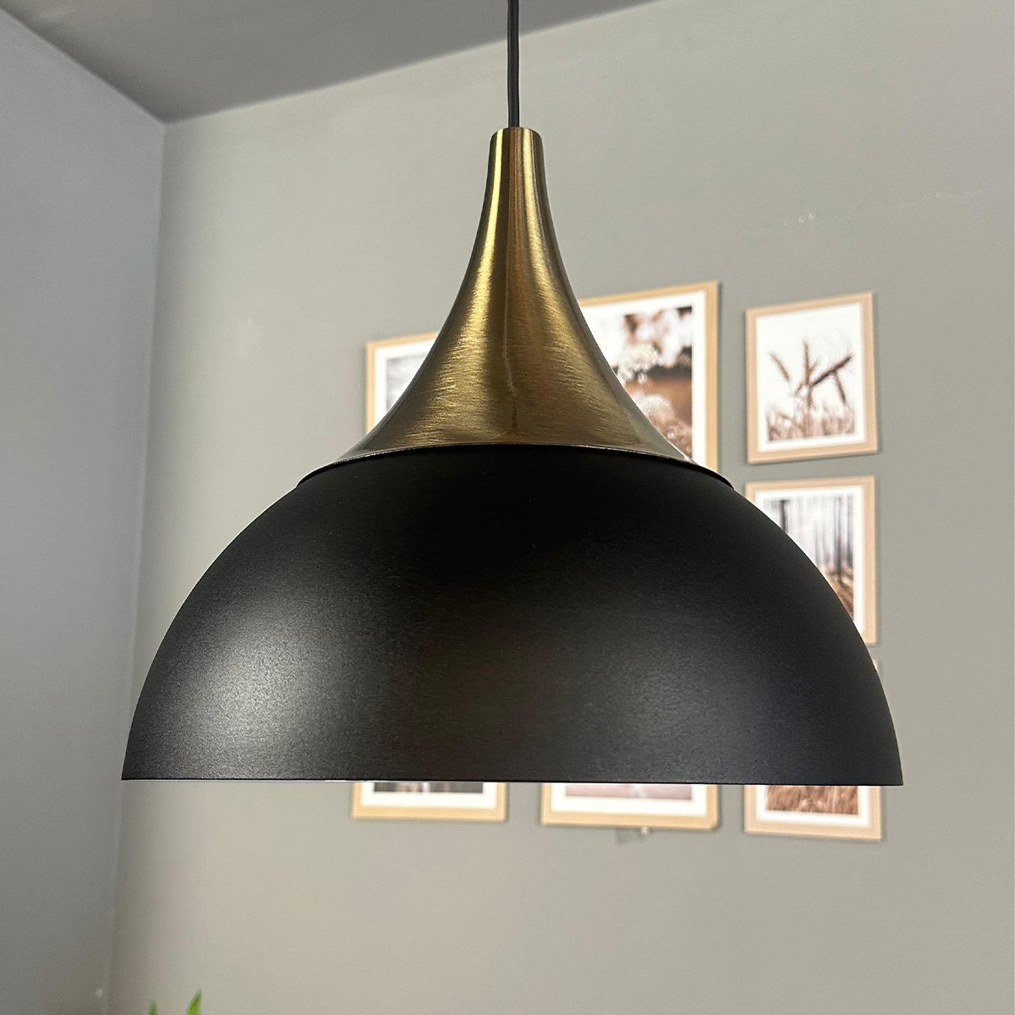 Pendelleuchte Yimpi Metall Ø30 cm, E27, Moderne Pendelleuchte