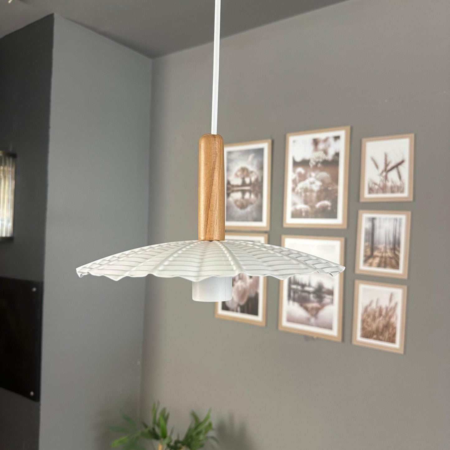 Pendelleuchte Moriva Metall Ø24cm, Modern Hängelampe