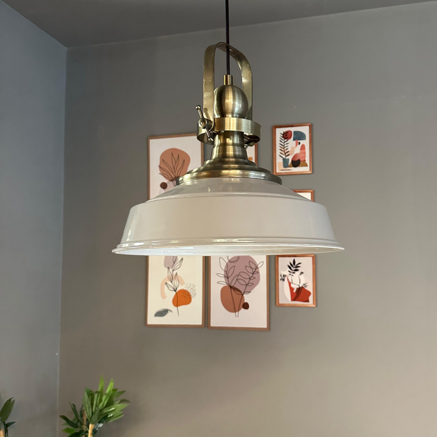 Pendelleuchte Carmelo Ø35 cm, Metall Hängelampe