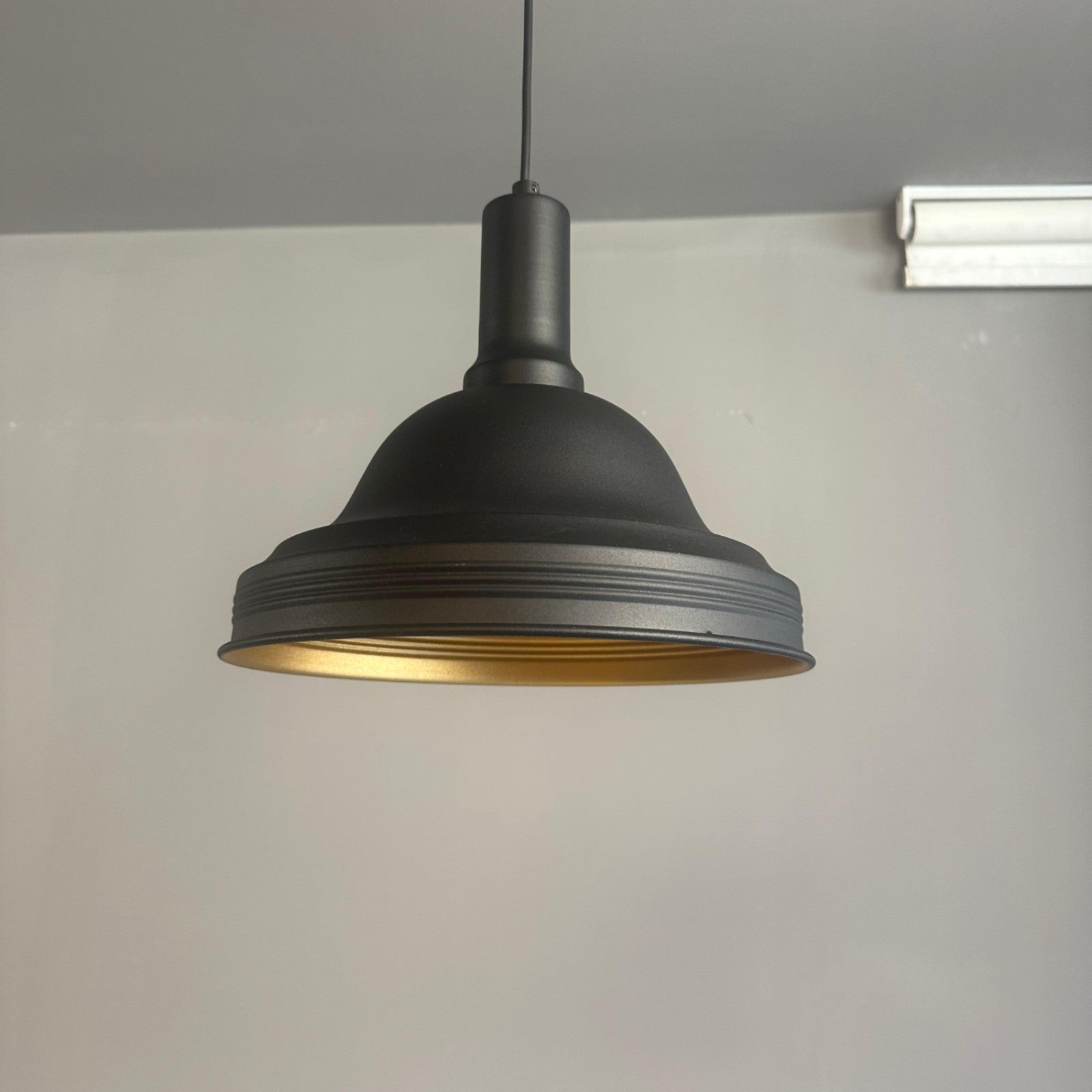 Pendelleuchte Asletl Hängelampe Industrial aus Metall Ø40 cm, Pendelleuchte Esstisch