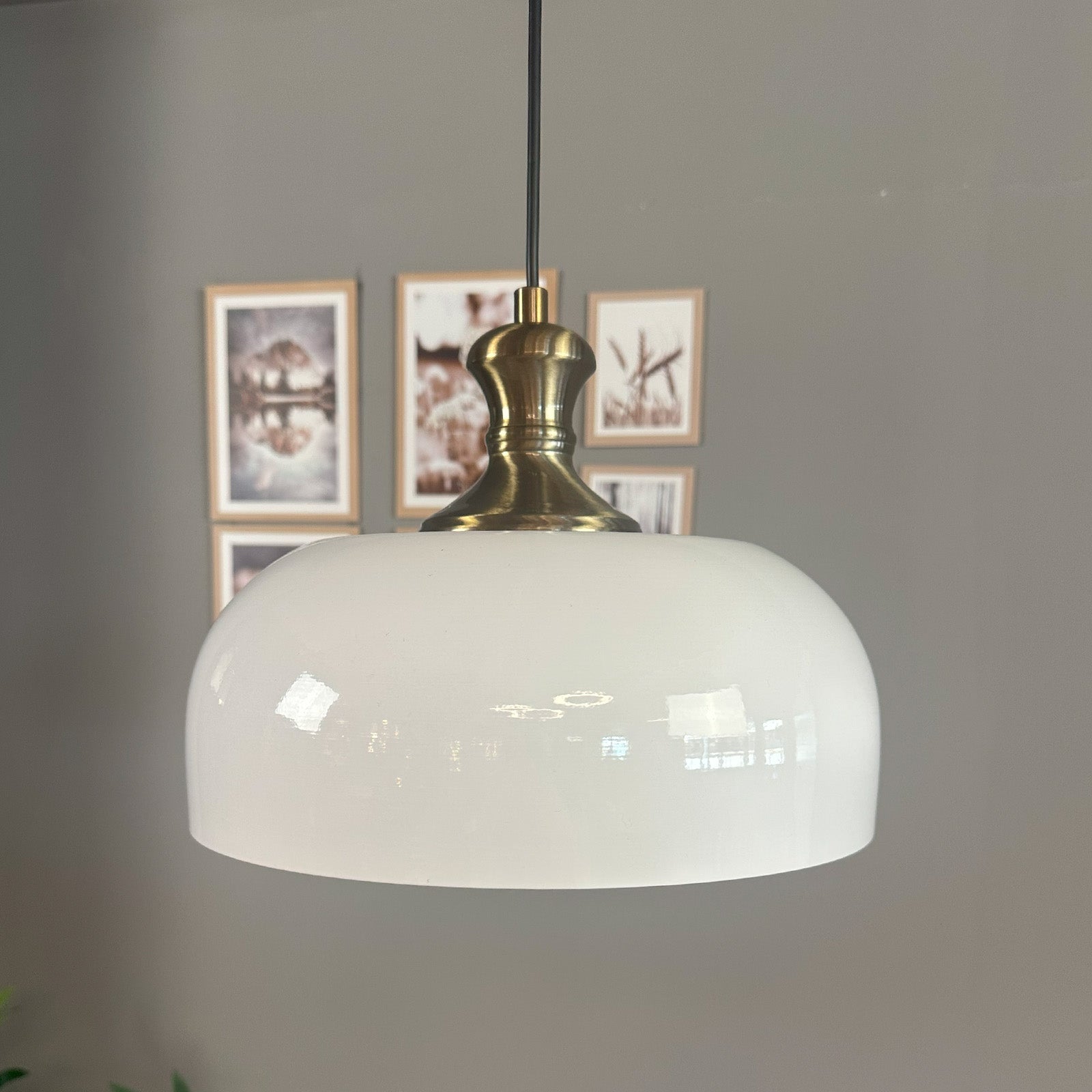 Pendelleuchte Rocha Knob Ø30 cm, Metall Hängelampe