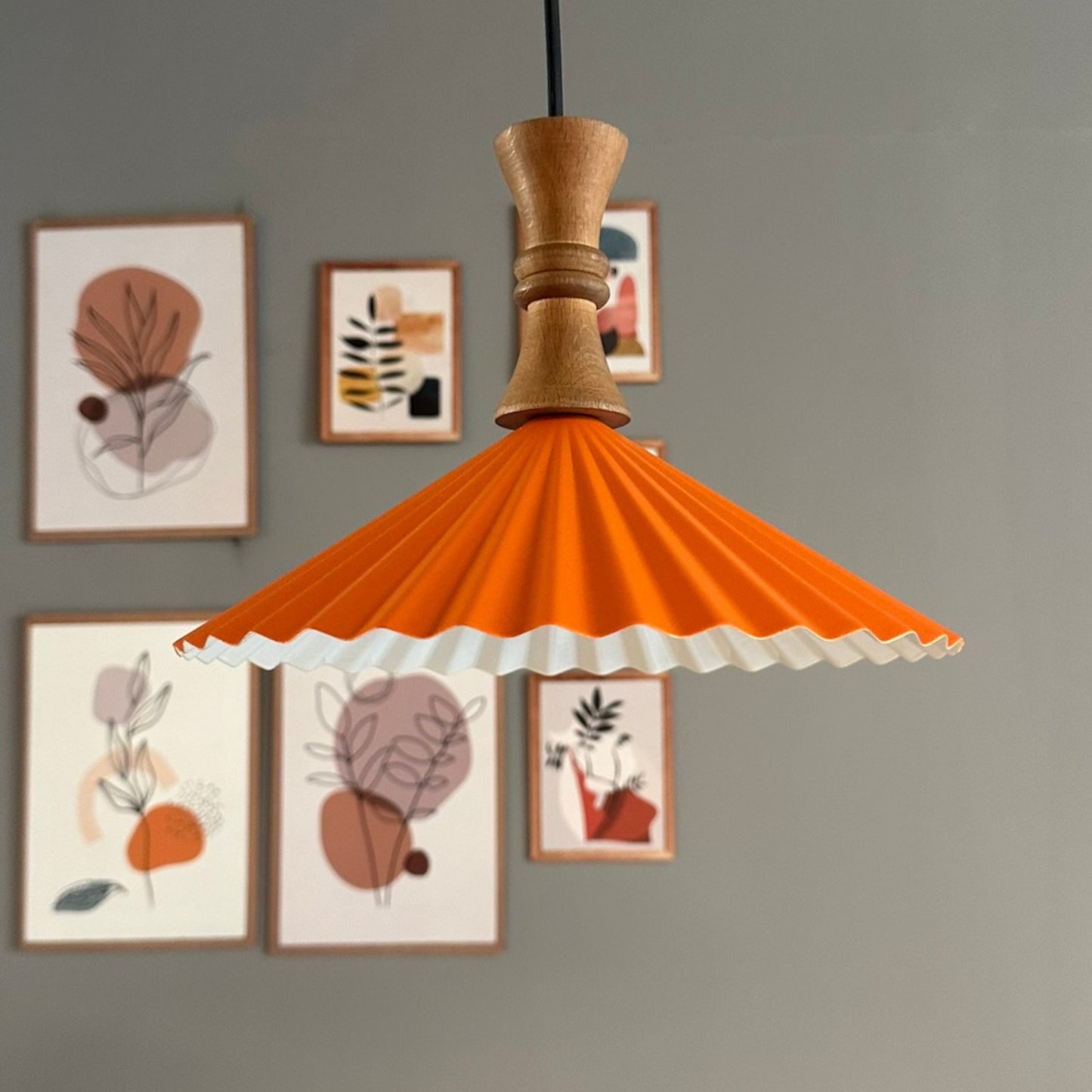 Pendelleuchte Avilla Langer Bauer Metall, Modern Hängelampe ohne Leuchtmittel