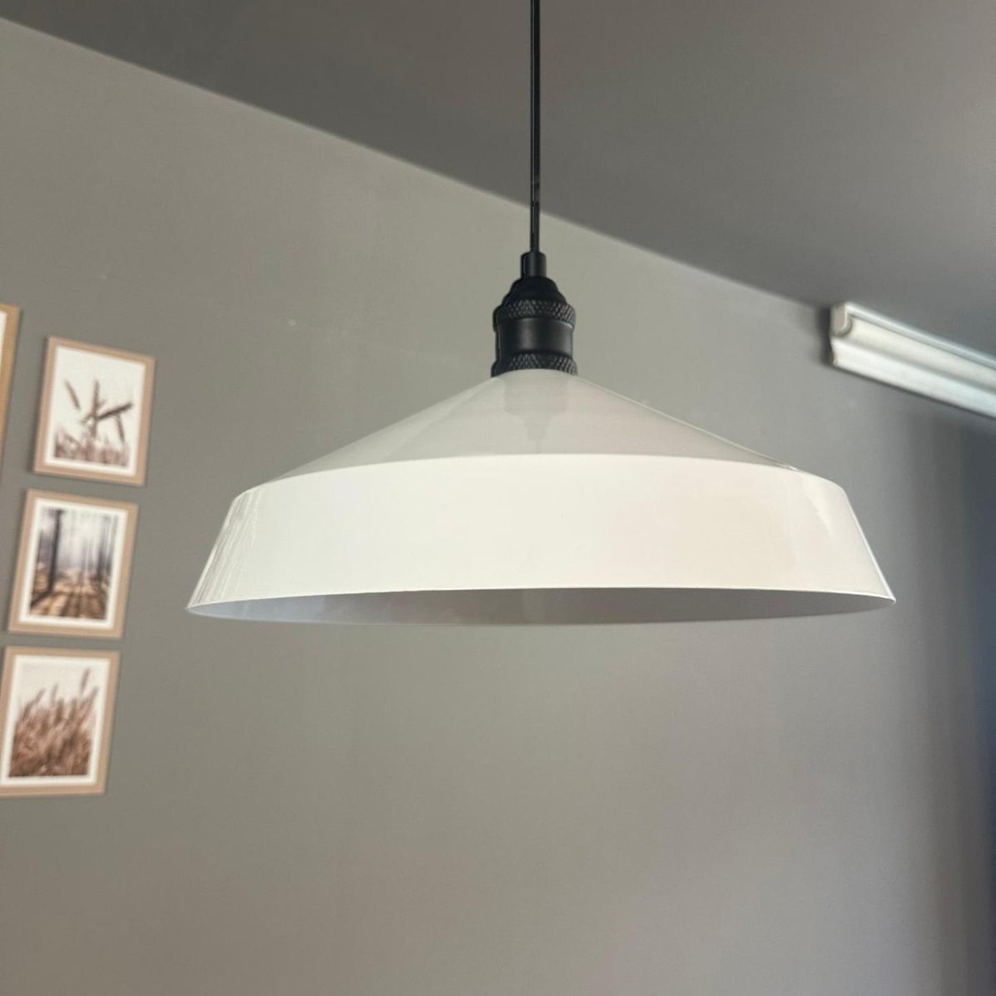 Pendelleuchte Lema Knob Ø37,5 cm, Metall Hängelampe