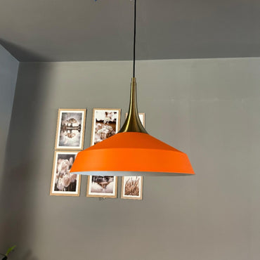 Pendelleuchte Lema Schlot Ø37,5 cm, Metall Hängelampe