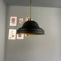 Pendelleuchte Asletl Hängelampe Industrial aus Metall Ø40 cm, Pendelleuchte Esstisch