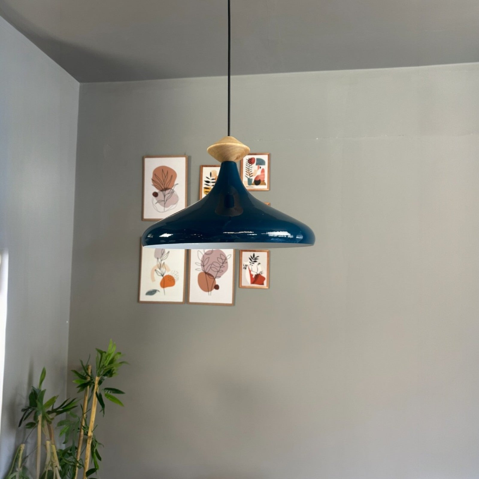 Pendelleuchte Champion Metall Ø35cm, Modern Hängelampe