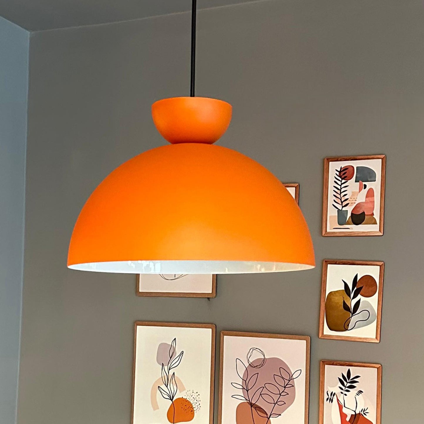 Pendelleuchte Yimpi Metall Ø30cm, Modern Hängelampe