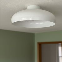 Plafonnier en métal avec 1 lampe