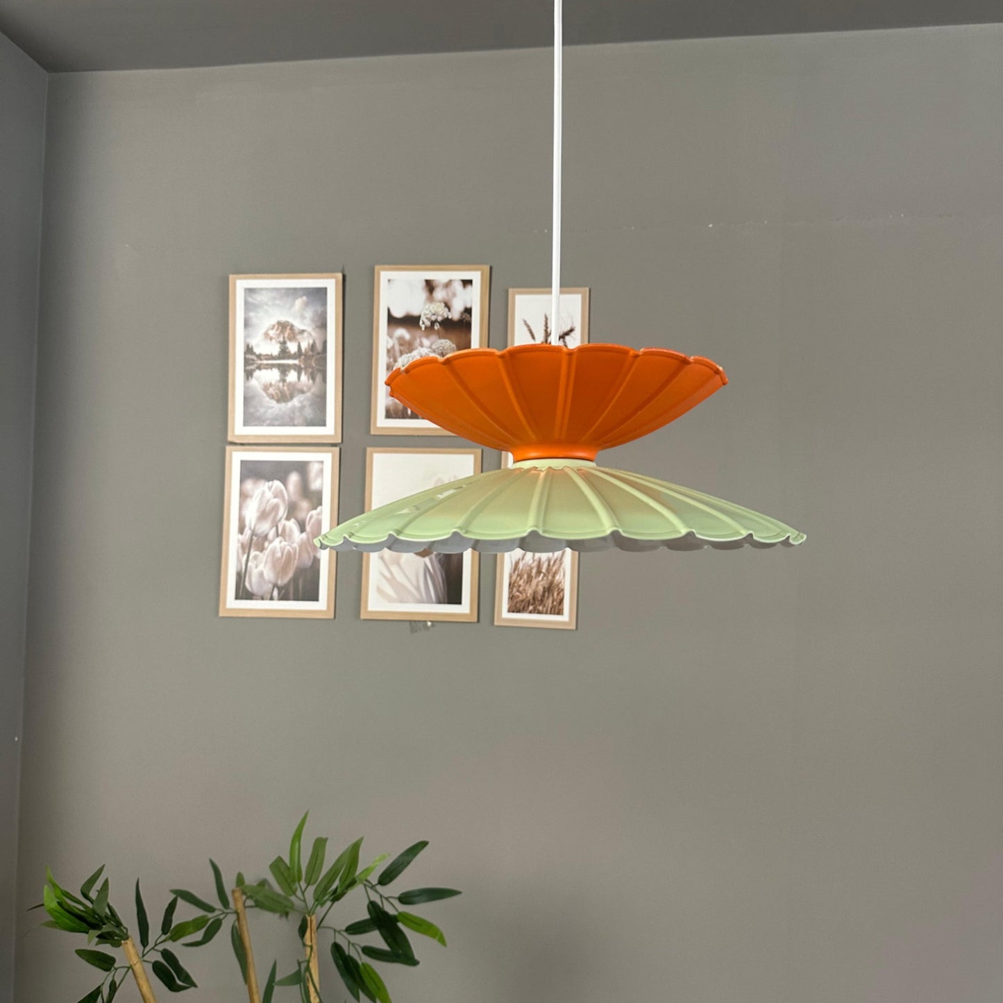 Pendelleuchte Rubby Metall Ø34cm, Modern Hängelampe