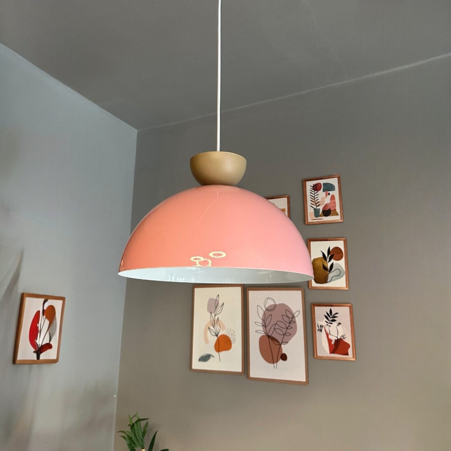 Hängelampe Yimpi 30 cm, Vintage Pendelleuchte