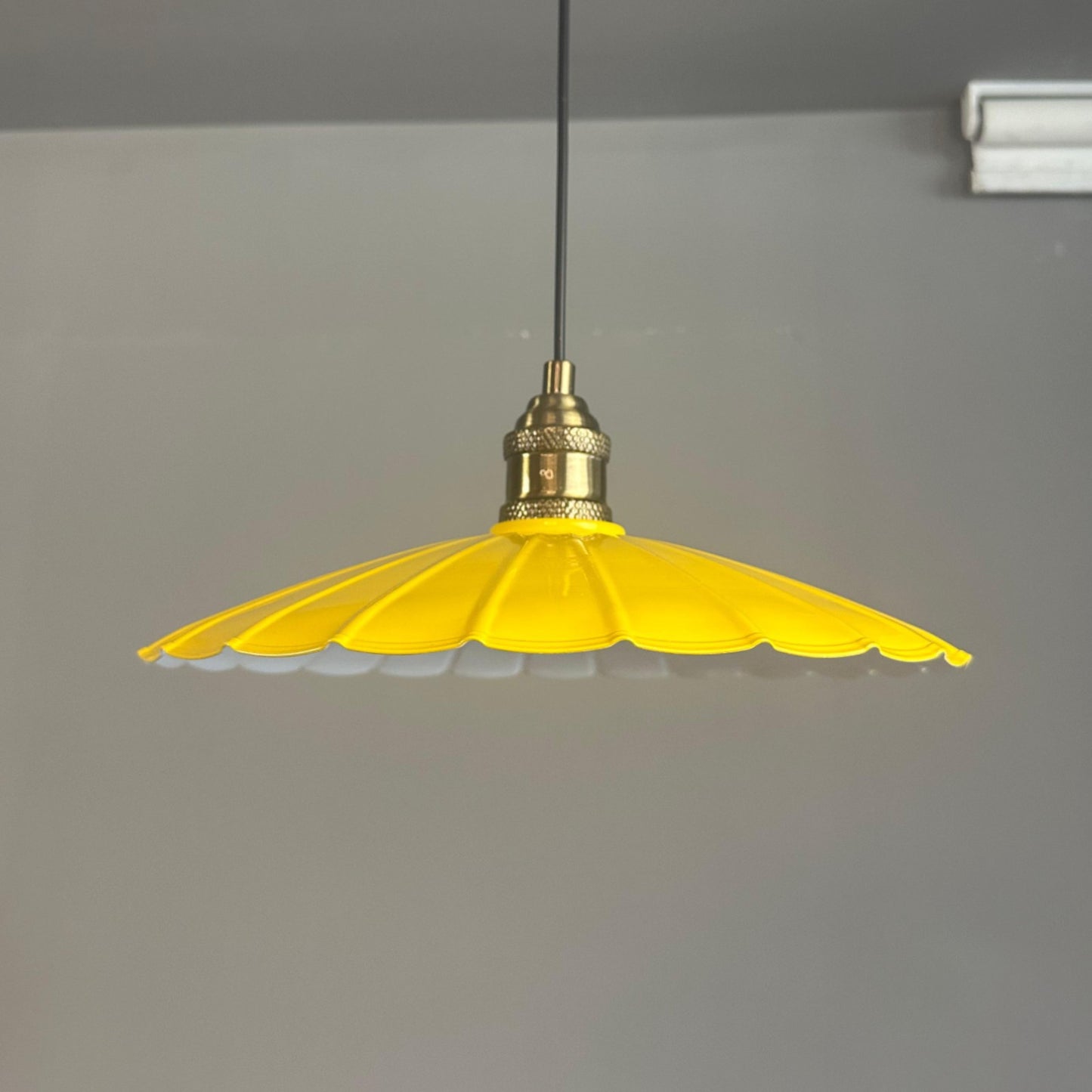 Pendelleuchte Risso Holz Metall, Modern Hängelampe ohne Leuchtmittel