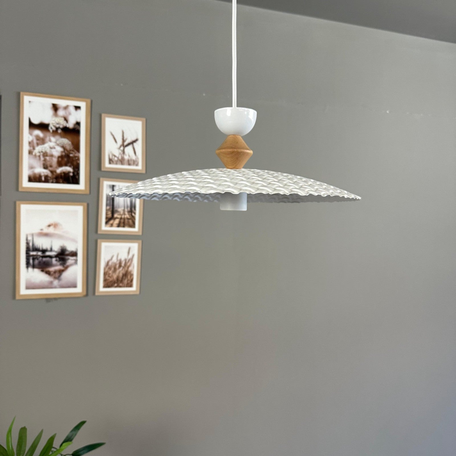 Pendelleuchte Zetra Metall Ø36cm, Modern Hängelampe