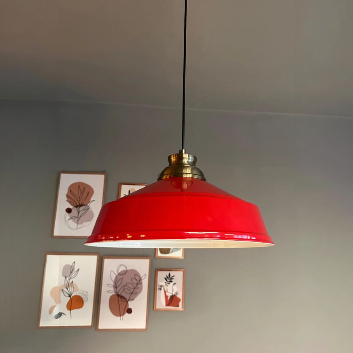 Pendelleuchte Pendelleuchte Carmelo Matrose Ø35 cm, Metall Hängelampe