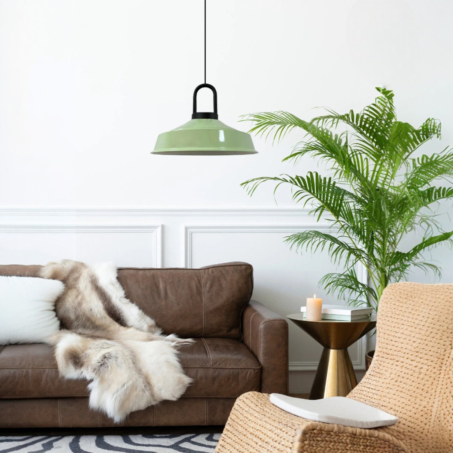 Bamyum Asletl-Lock Pendelleuchte Vintage