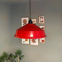 Pendelleuchte Carmelo Halbe Tulpe Ø35 cm, Metall Hängelampe