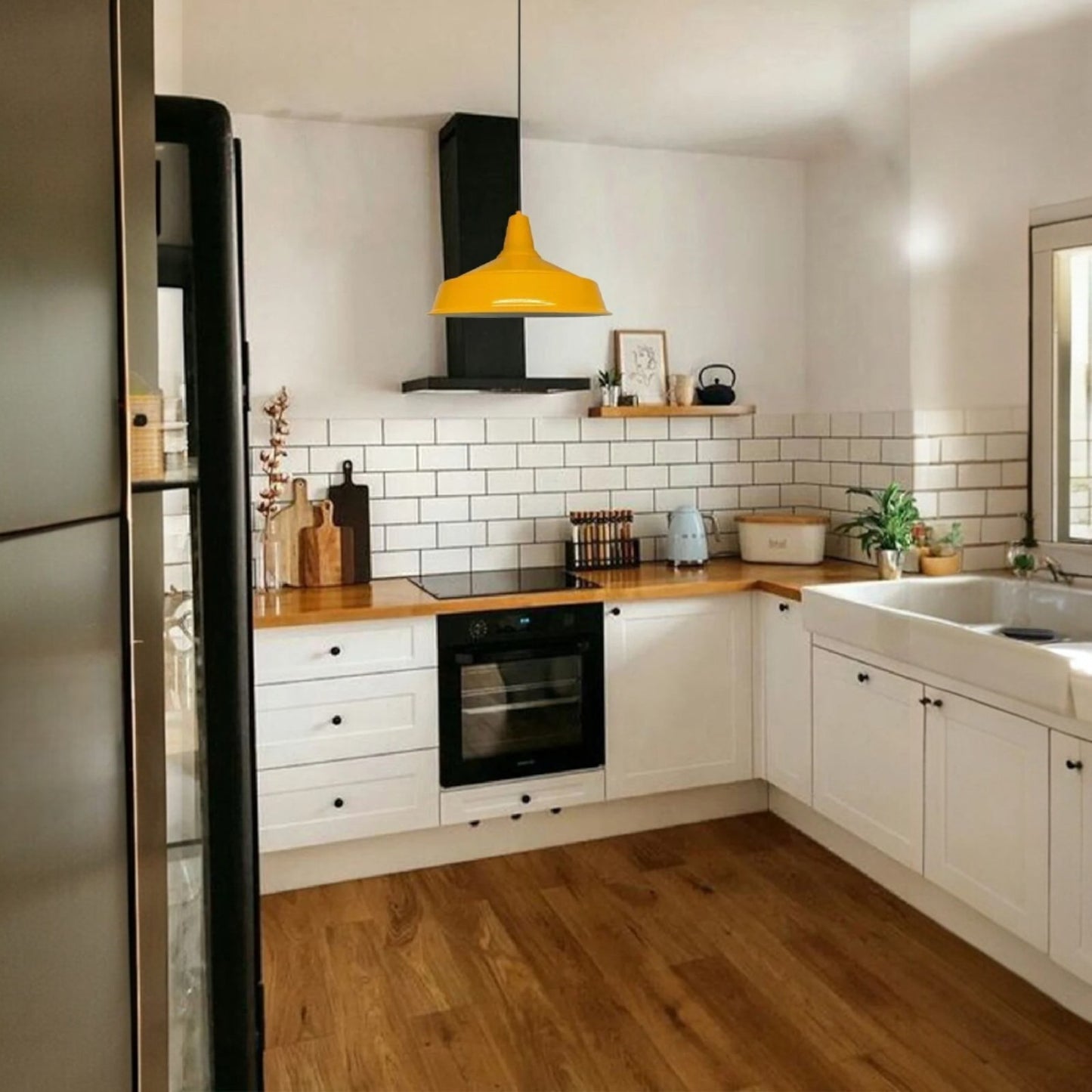 Pendelleuchte Retro Metall Ø41cm, Retro Hängelampe