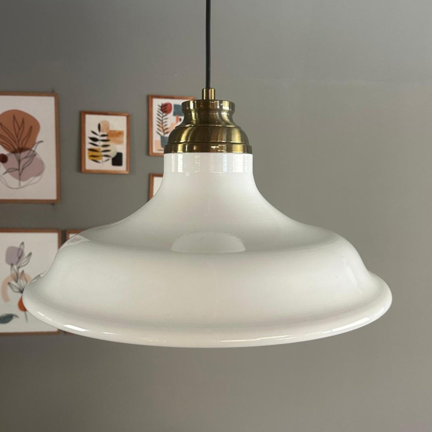 Pendelleuchte Bergo Ø40 cm, Metall Hängelampe