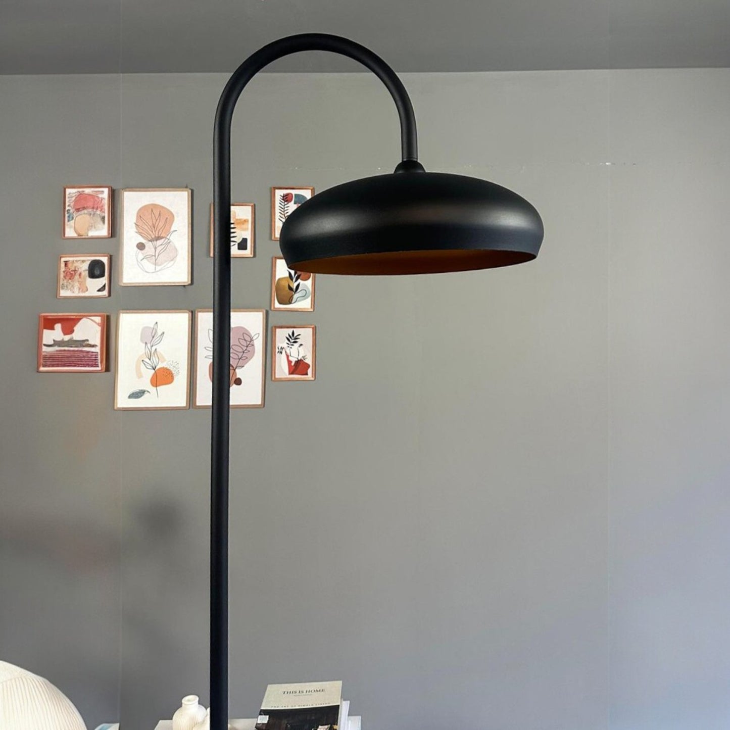 Stehlampe Bewegender Ufo Kopf Moderne Dekorative Metall Stehlampe