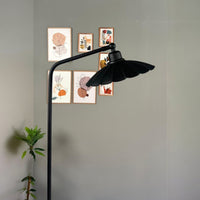 Stehlampe Falen Bewegender Ufo Kopf Moderne Dekorative Metall Stehlampe