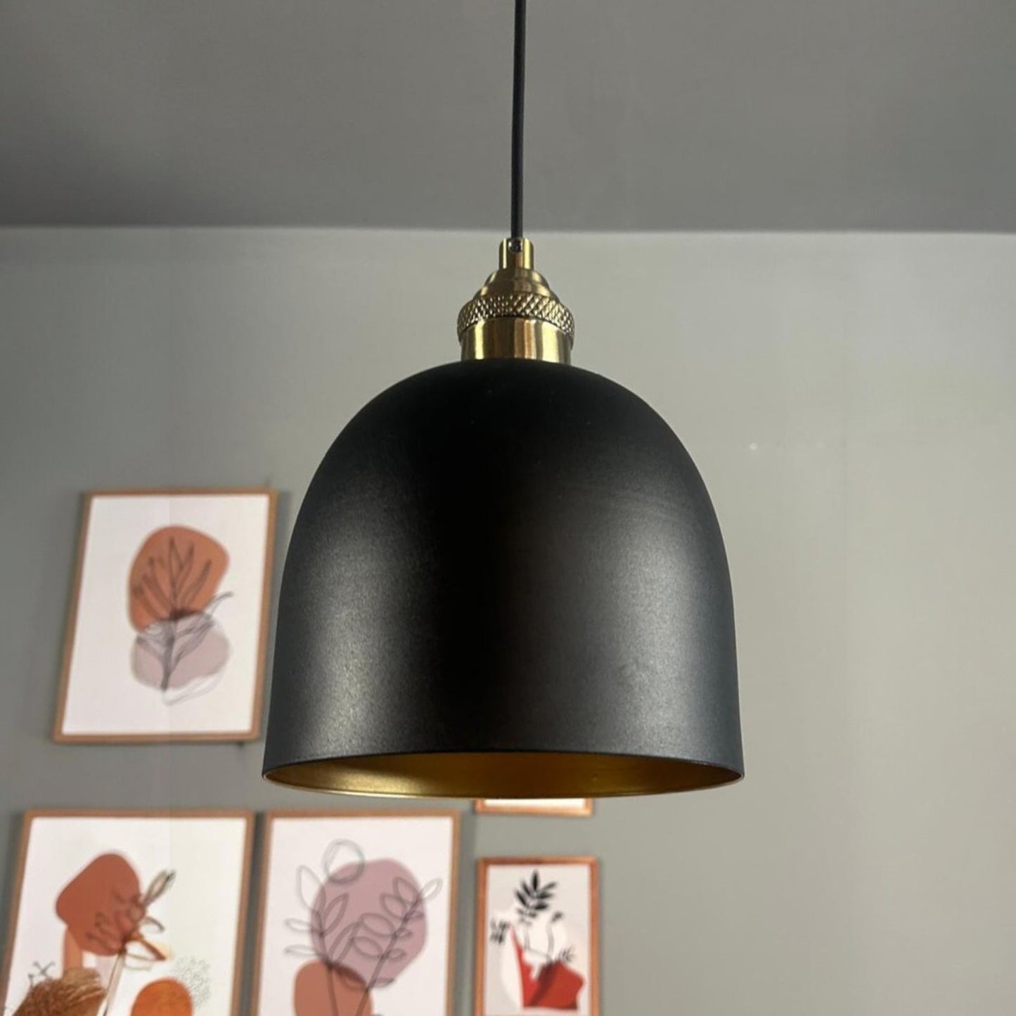 Pendelleuchte Pendelleuchte Deep Tulpe Metall, Modern Hängelampe