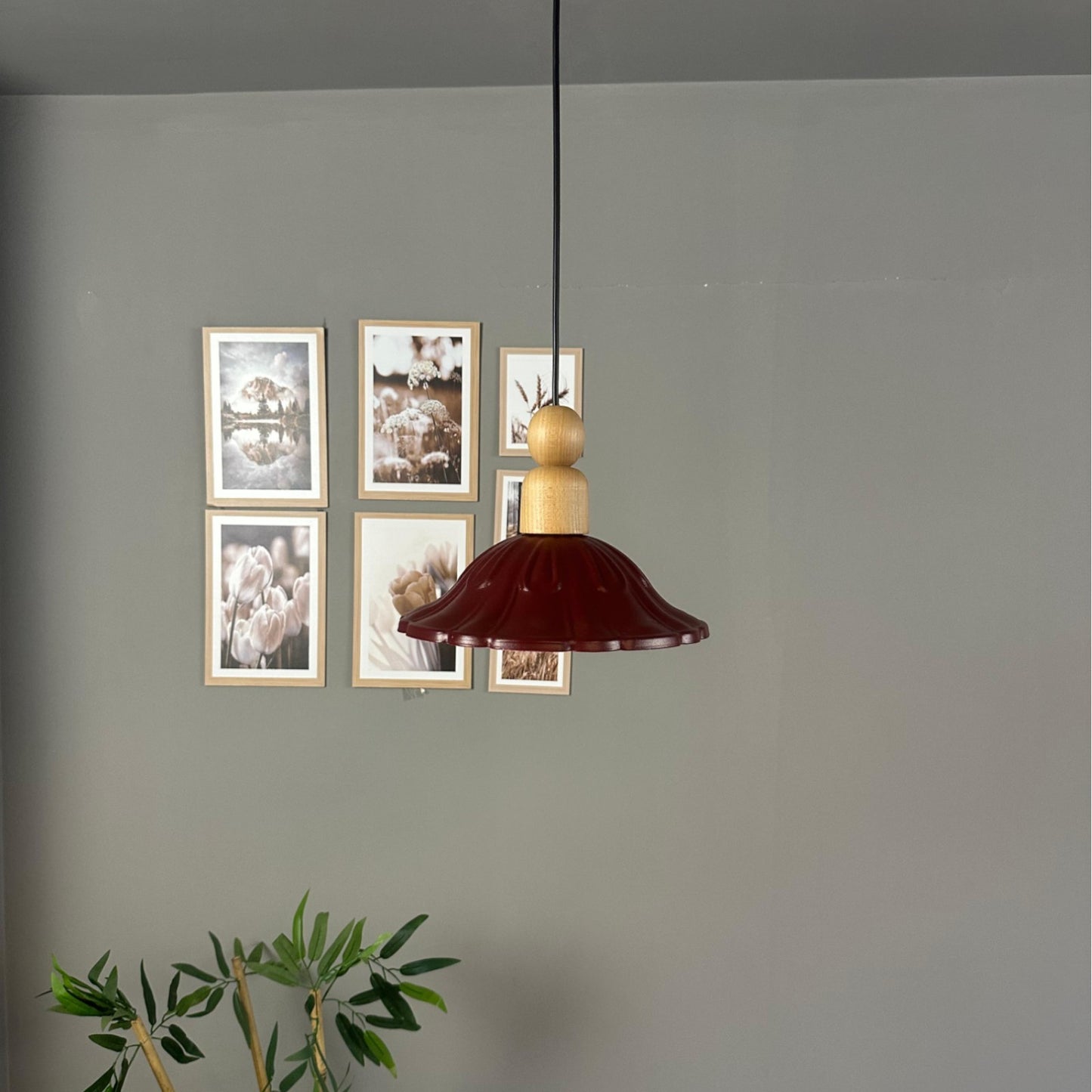 Pendelleuchte Ralivo Metall Ø30cm, Modern Hängelampe