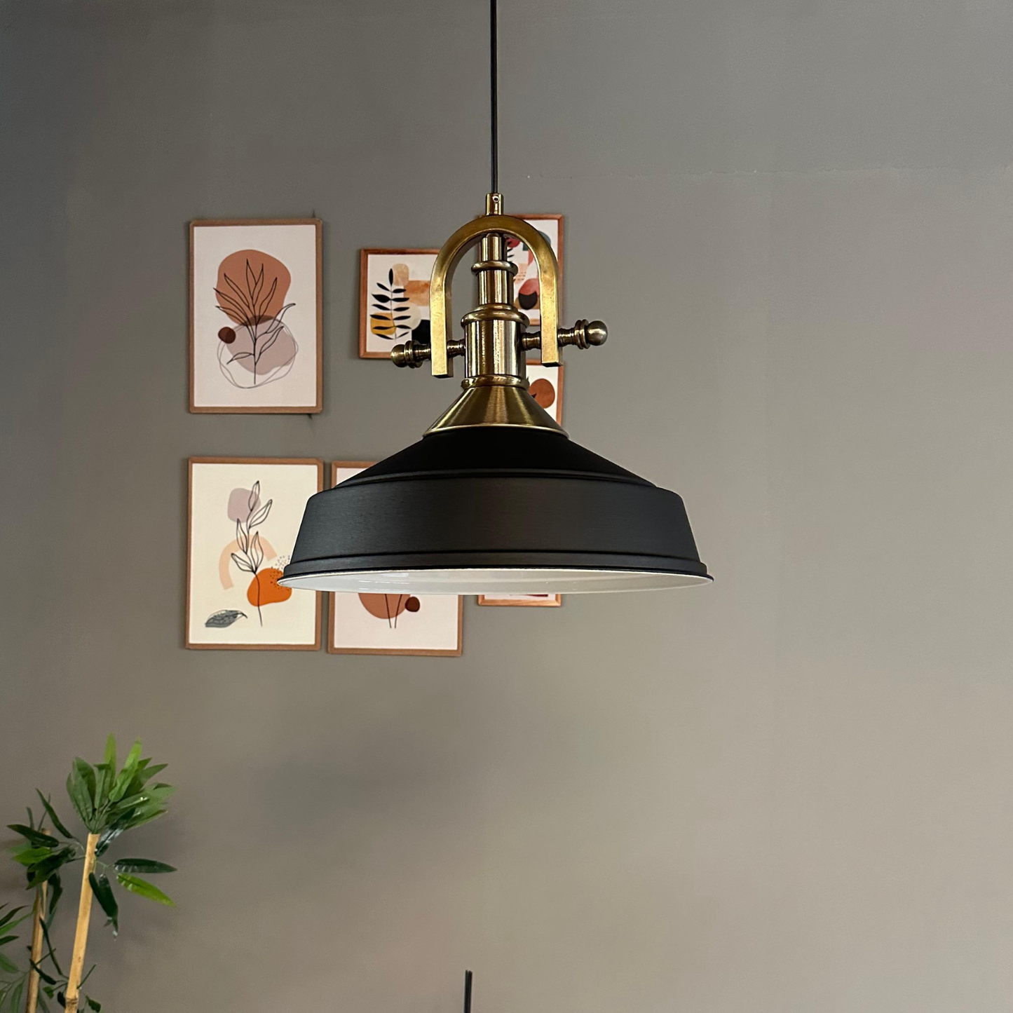 Pendelleuchte Carmelo Matrose Ø35 cm, Metall Hängelampe