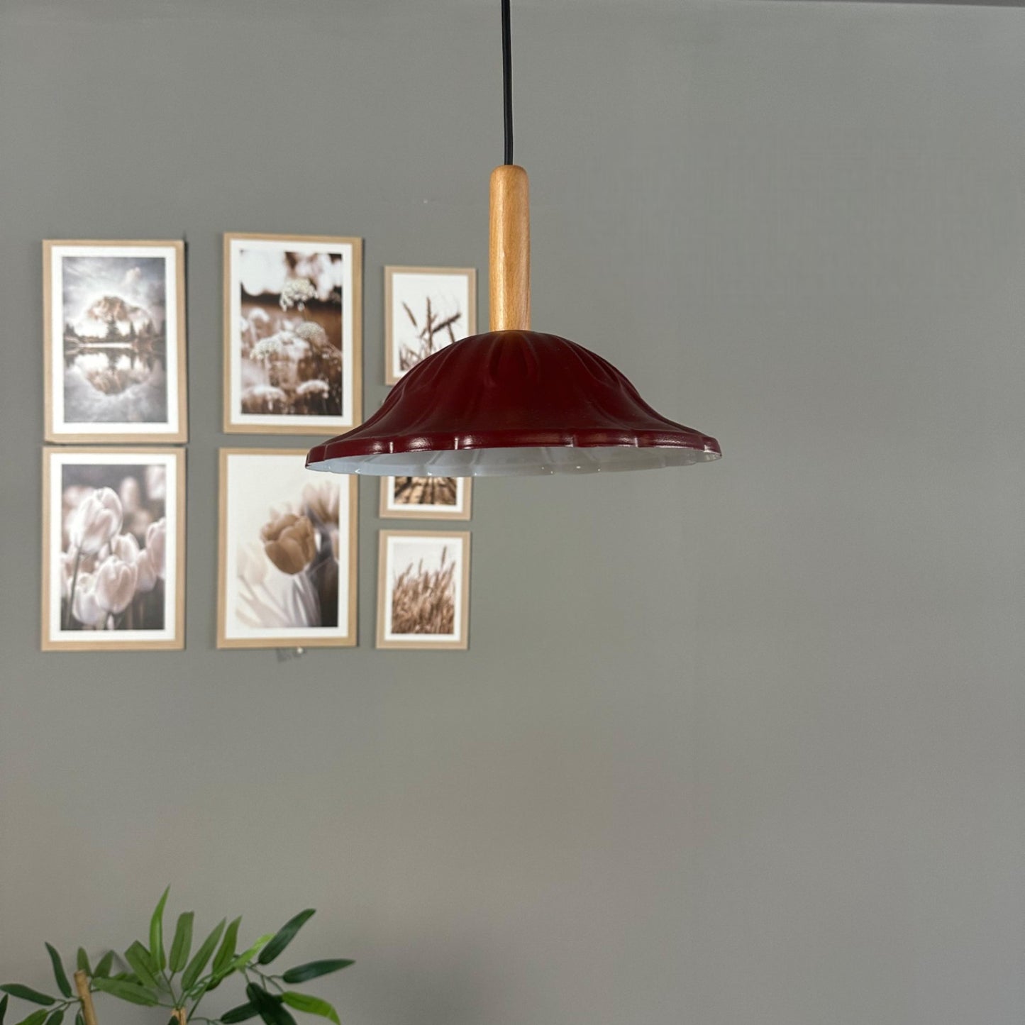 Pendelleuchte Ralivo Metall Ø30cm, Modern Hängelampe