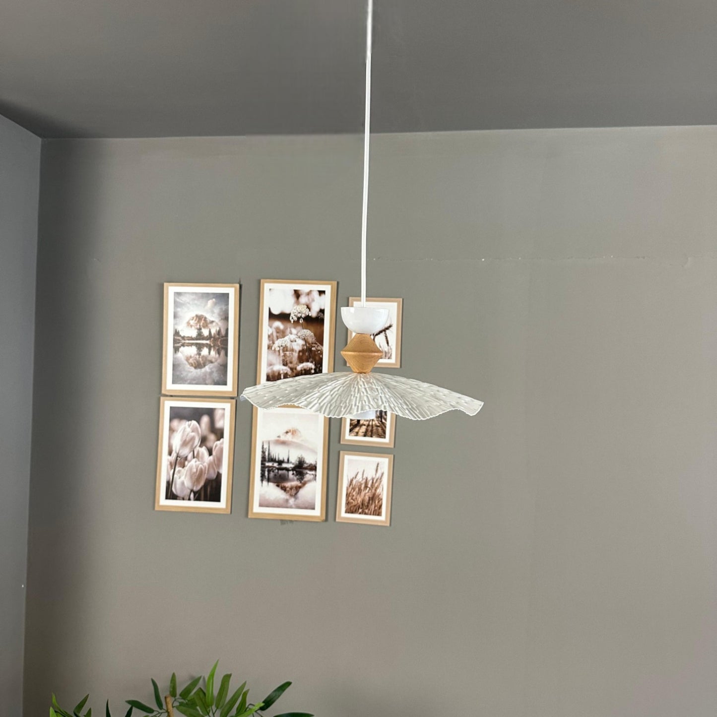 Pendelleuchte Teyra Metall Ø34cm, Modern Hängelampe