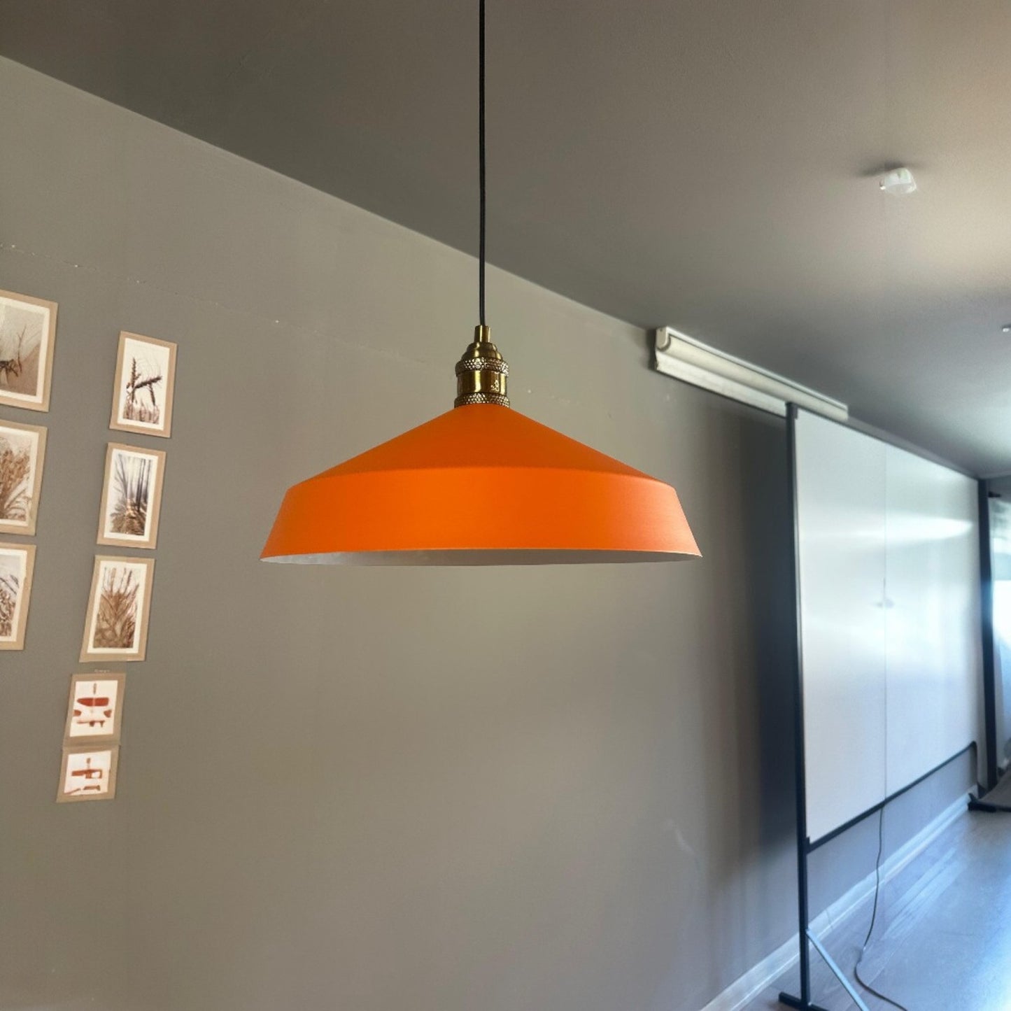 Pendelleuchte Lema Tulpe Ø37,5 cm, Metall Hängelampe