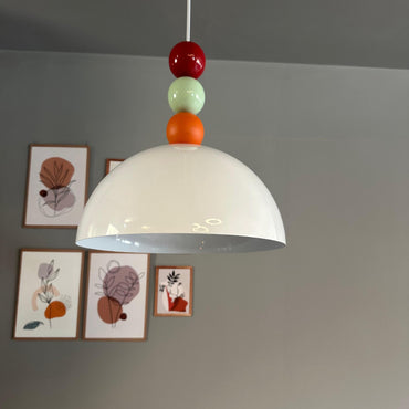 Pendelleuchte Yimpi Wulst Metall Ø30cm, Modern Hängelampe