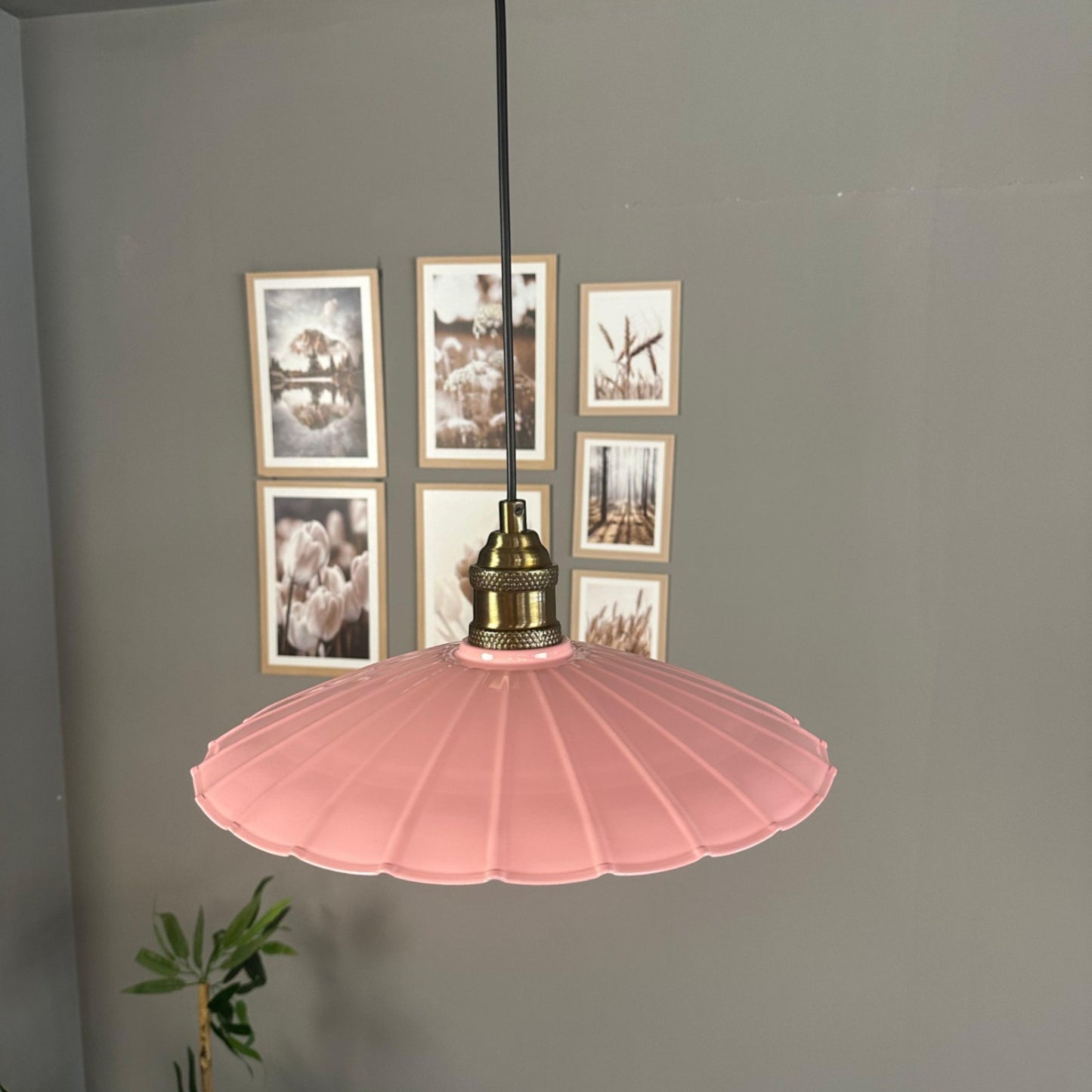 Pendelleuchte Risso Metall Ø34cm, Modern Hängelampe ohne Leuchtmittel