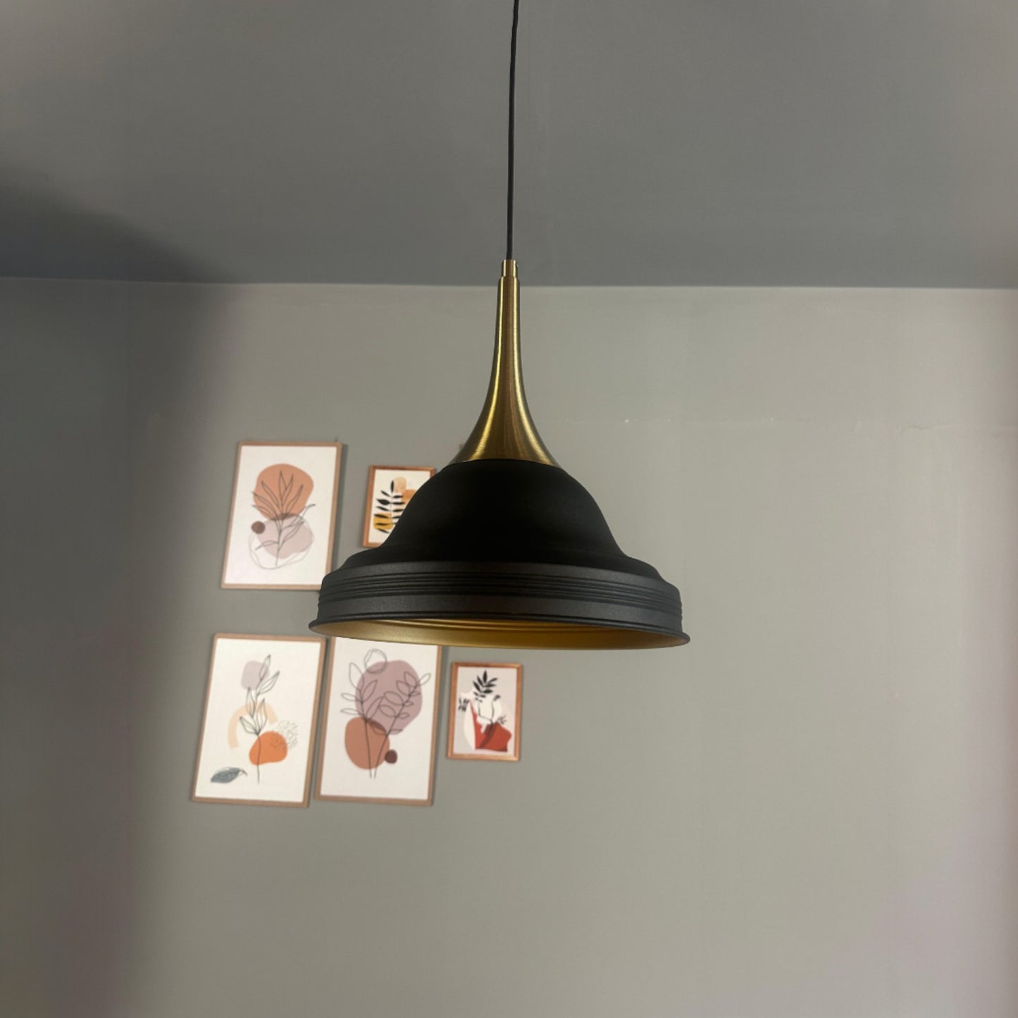 Pendelleuchte Asletl Hängelampe Industrial aus Metall Ø40 cm, Pendelleuchte Esstisch