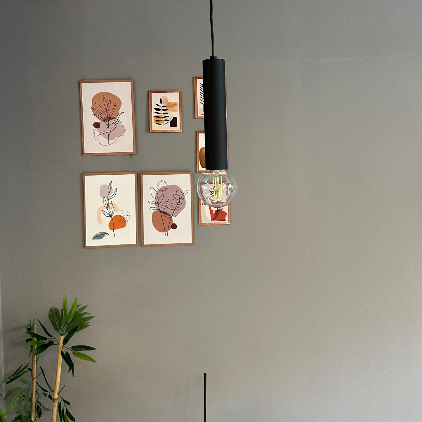 Pendelleuchte Mika Metall, Modern Hängelampe