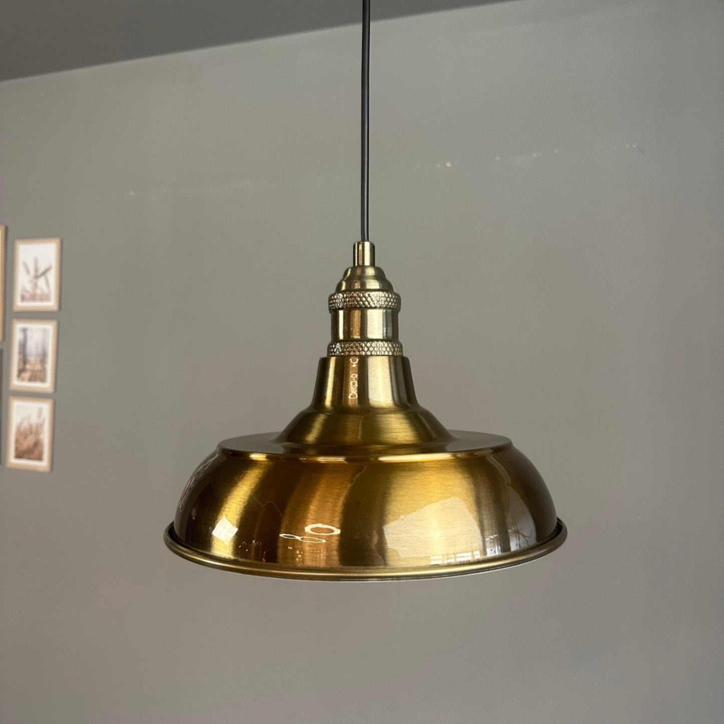 Pendelleuchte Veluna Metall Ø26cm, Modern Hängelampe