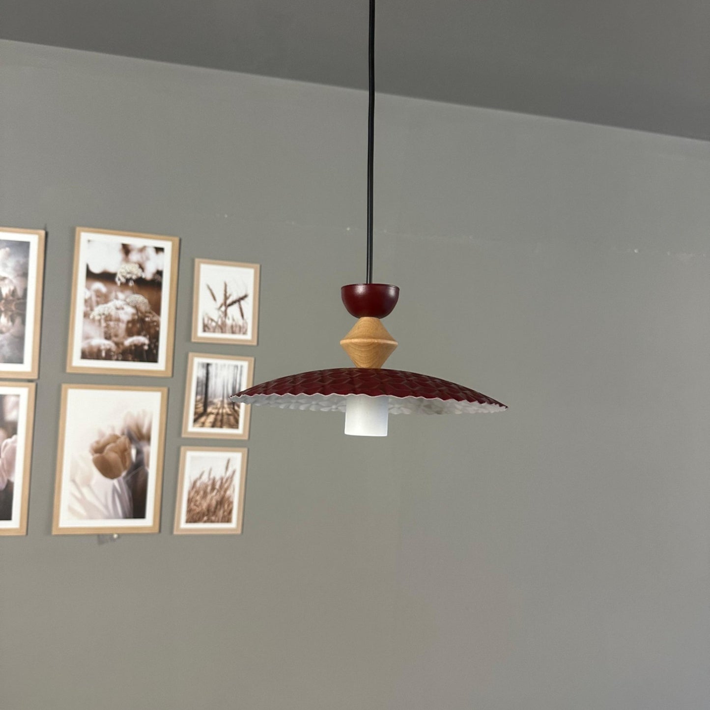 Pendelleuchte Zetra Metall Ø36cm, Modern Hängelampe