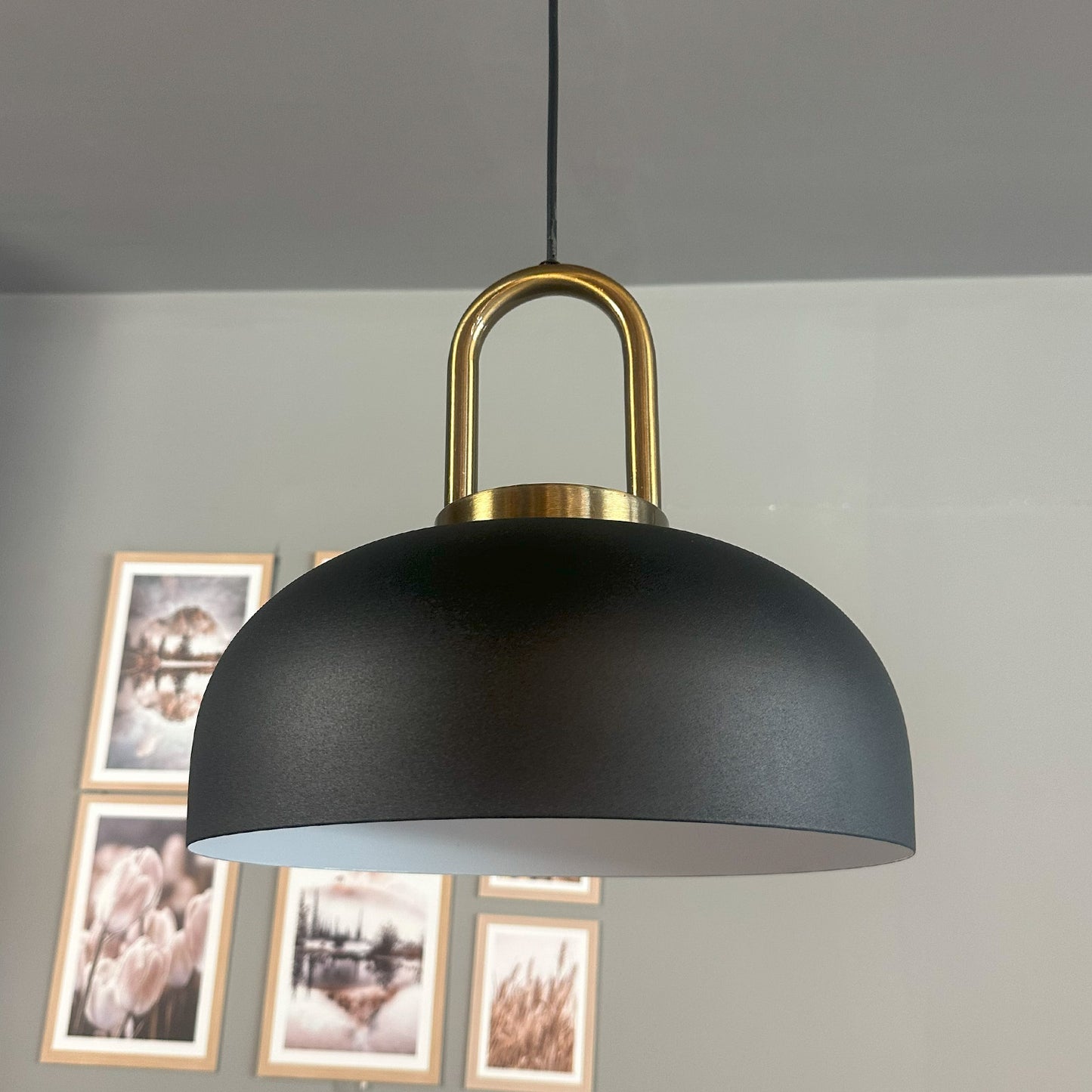 Pendelleuchte Rocha Locke Ø30 cm, Metall Hängelampe