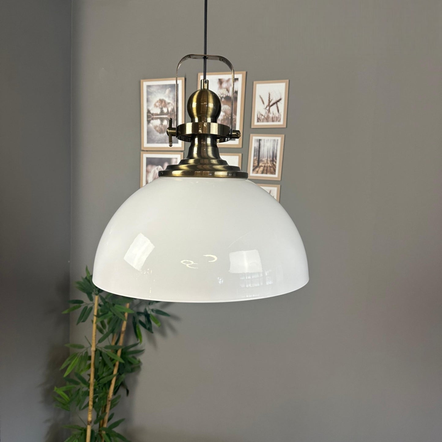 Pendelleuchte Paladin Metall Ø35cm, Modern Hängelampe