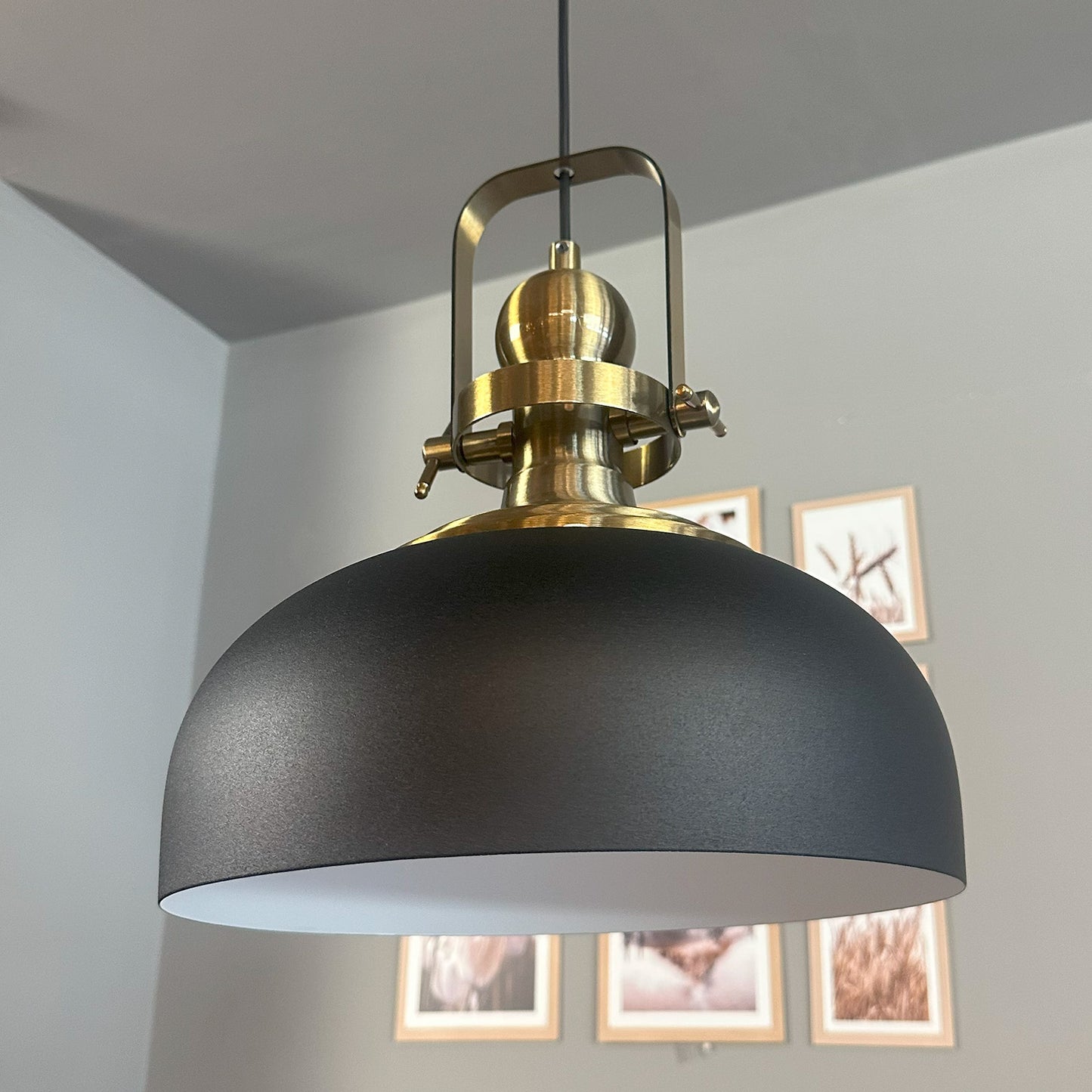 Pendelleuchte Rocha Ø30 cm, Metall Hängelampe