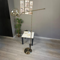 Tumbled Morven Moving Head Moderne dekorative Metall Stehleuchte