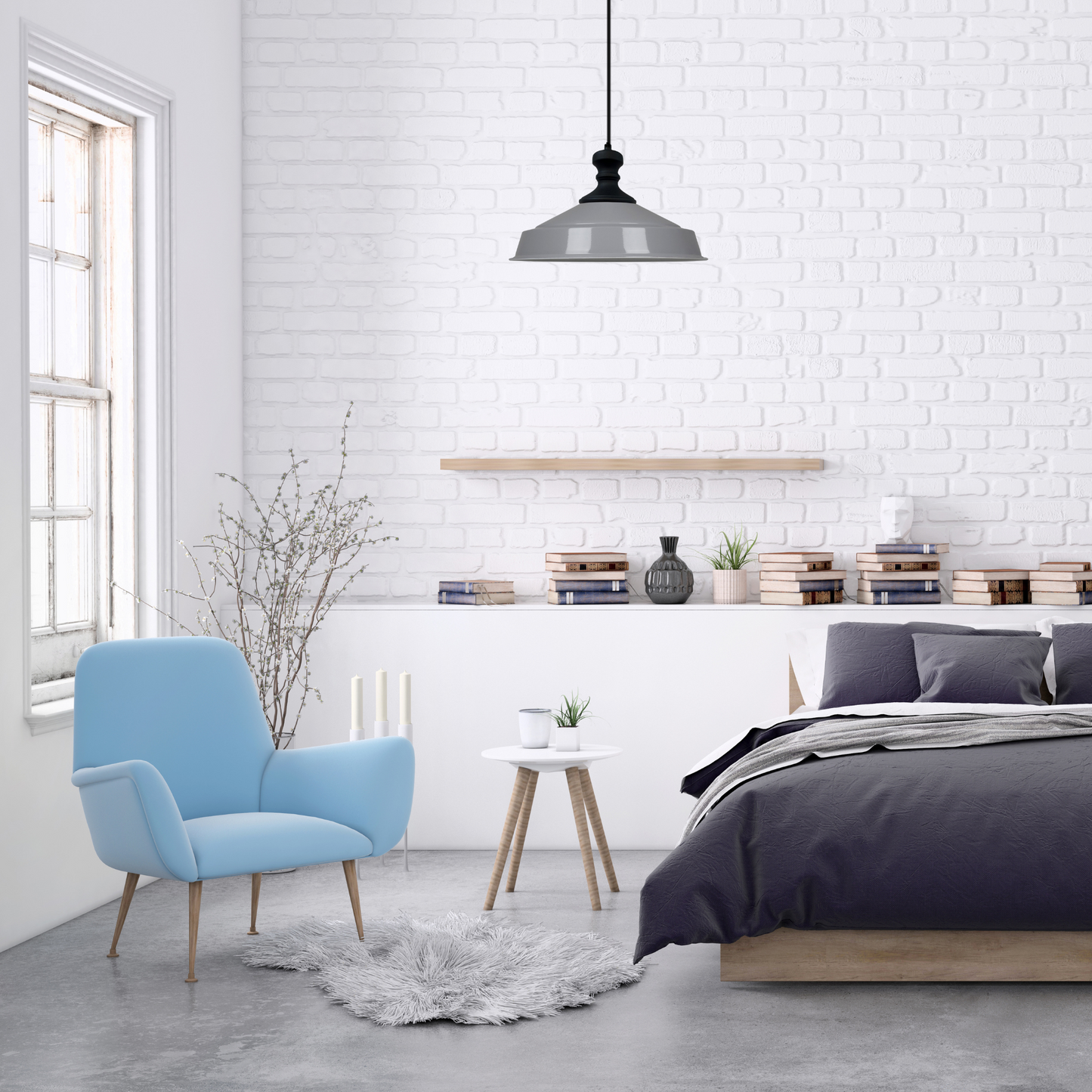 Pendelleuchte Asletl Hängelampe Industrial aus Metall Ø41 cm, Pendelleuchte Esstisch