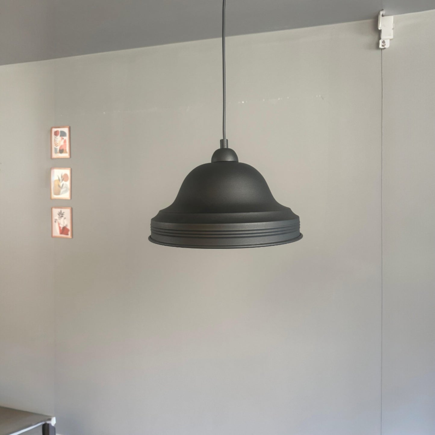 Pendelleuchte Asletl Hängelampe Industrial aus Metall Ø40 cm, Pendelleuchte Esstisch