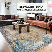 Landon Bedruckter Teppich Chenille-Druck Maschinell Hergestellt