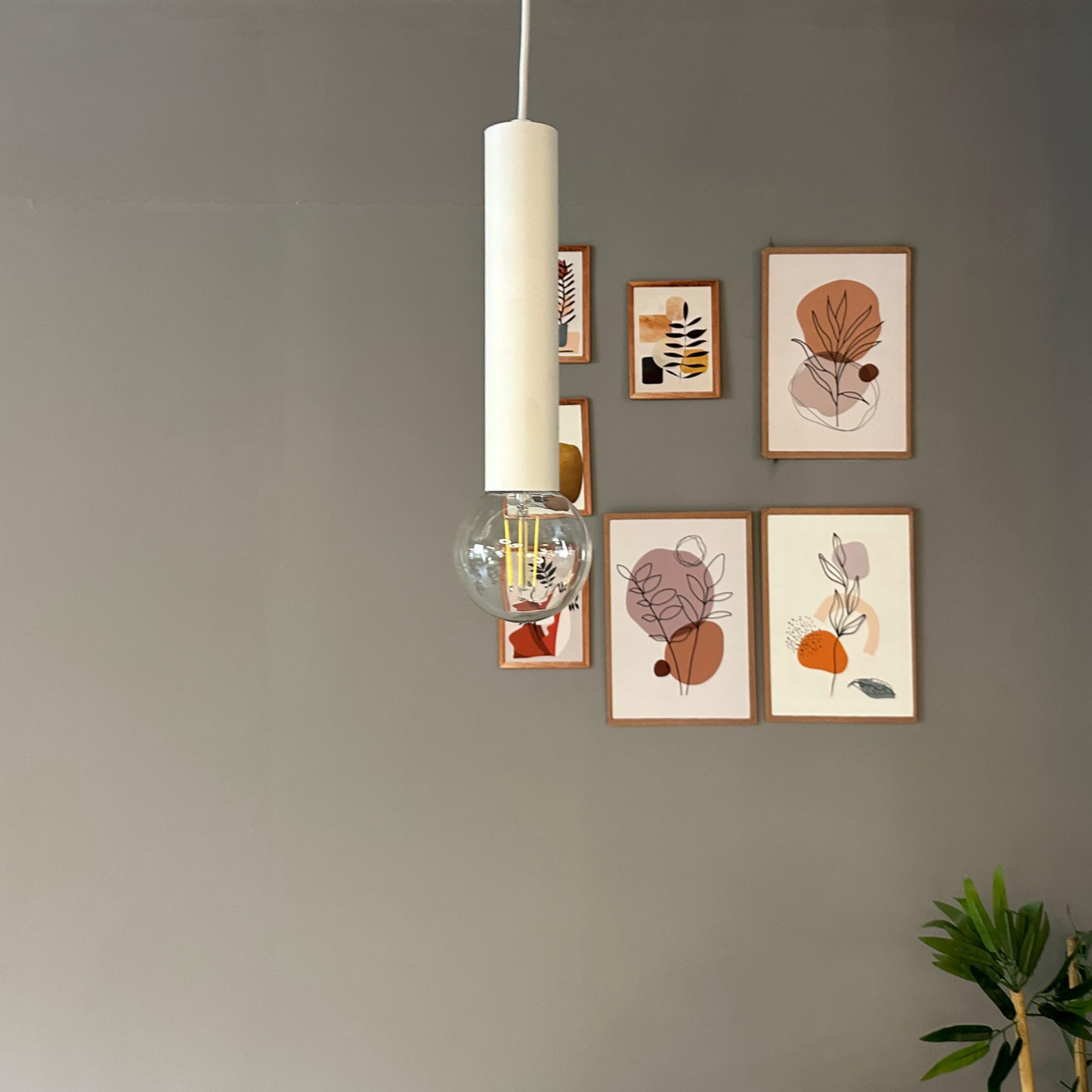 Pendelleuchte Mika Metall, Modern Hängelampe