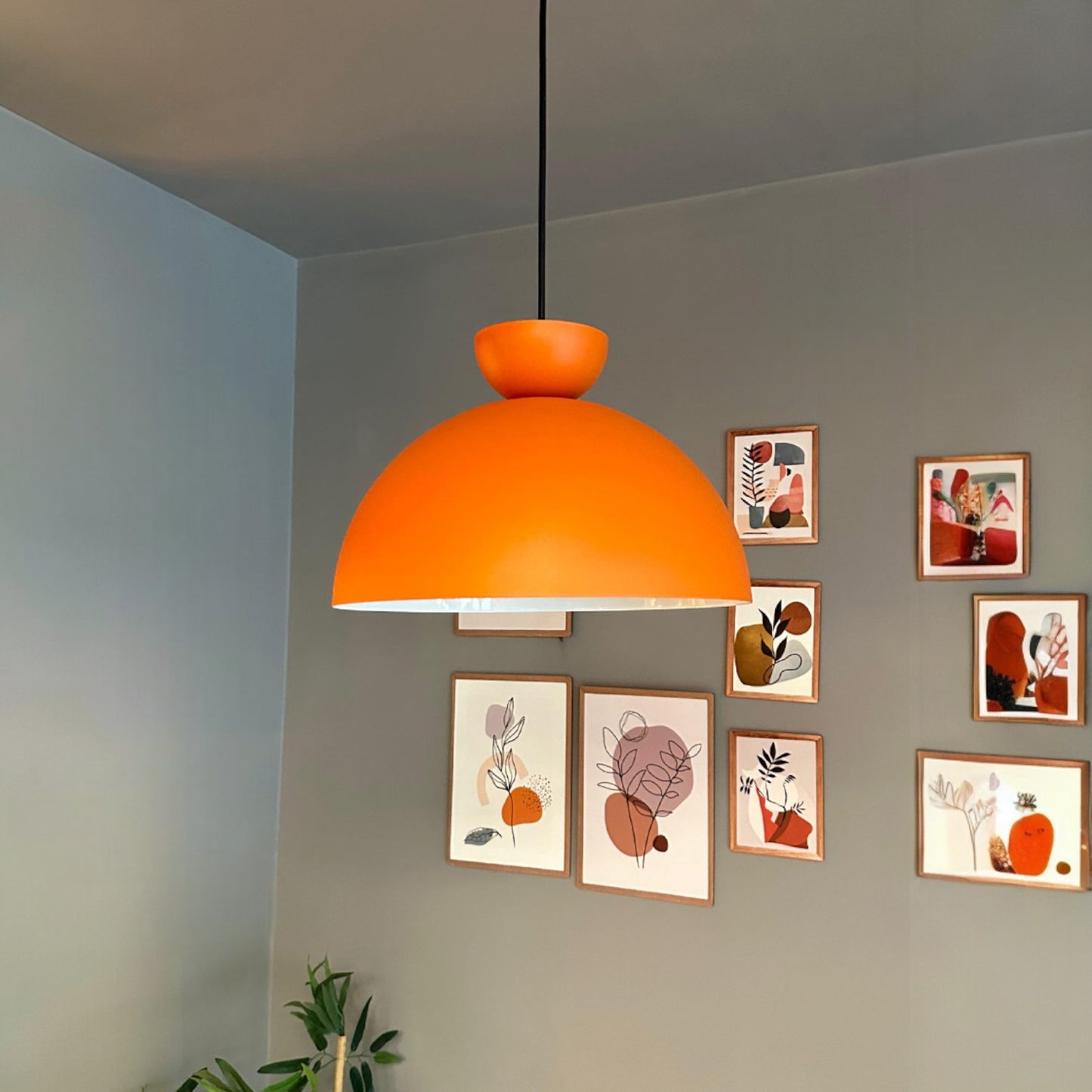 Pendelleuchte Yimpi Metall Ø30cm, Modern Hängelampe