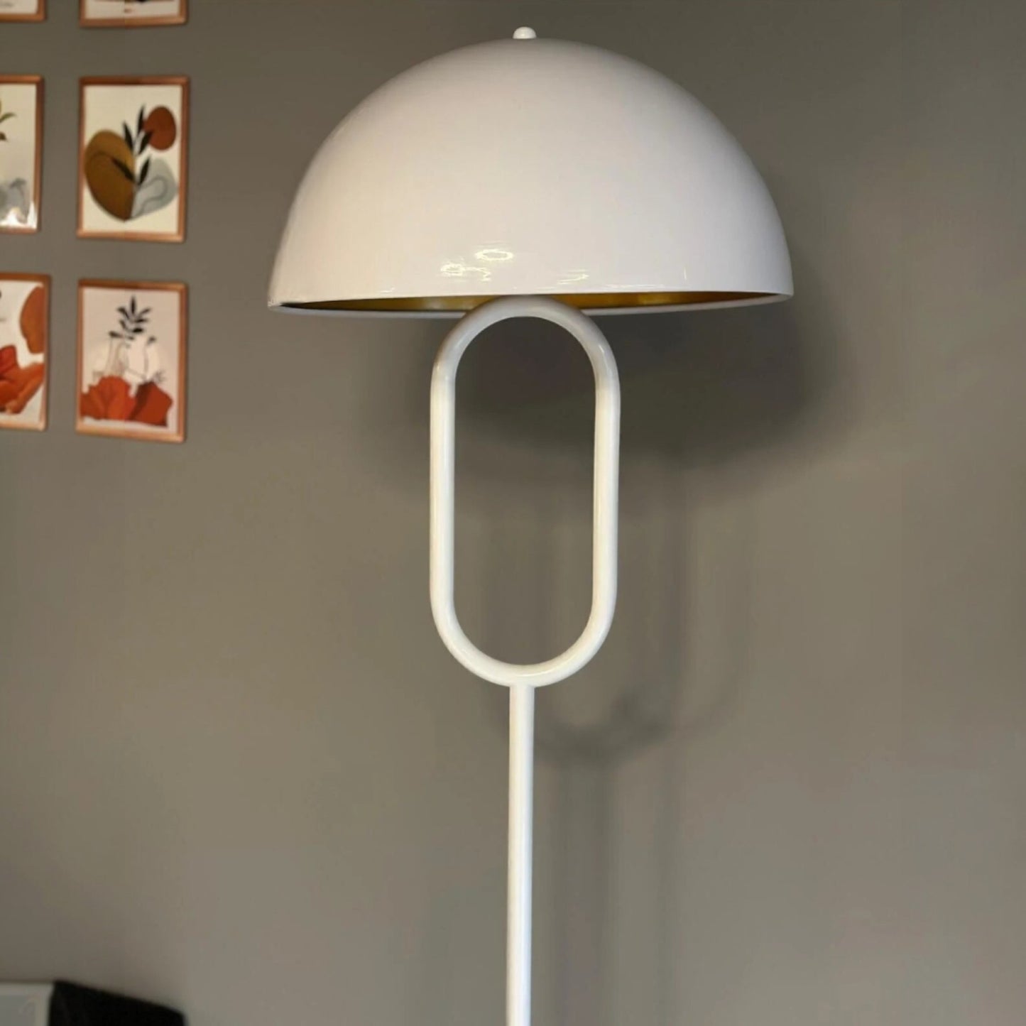 Stehlampe Eluna Schatten Ufo Kopf Moderne Dekorative Metall Stehlampe