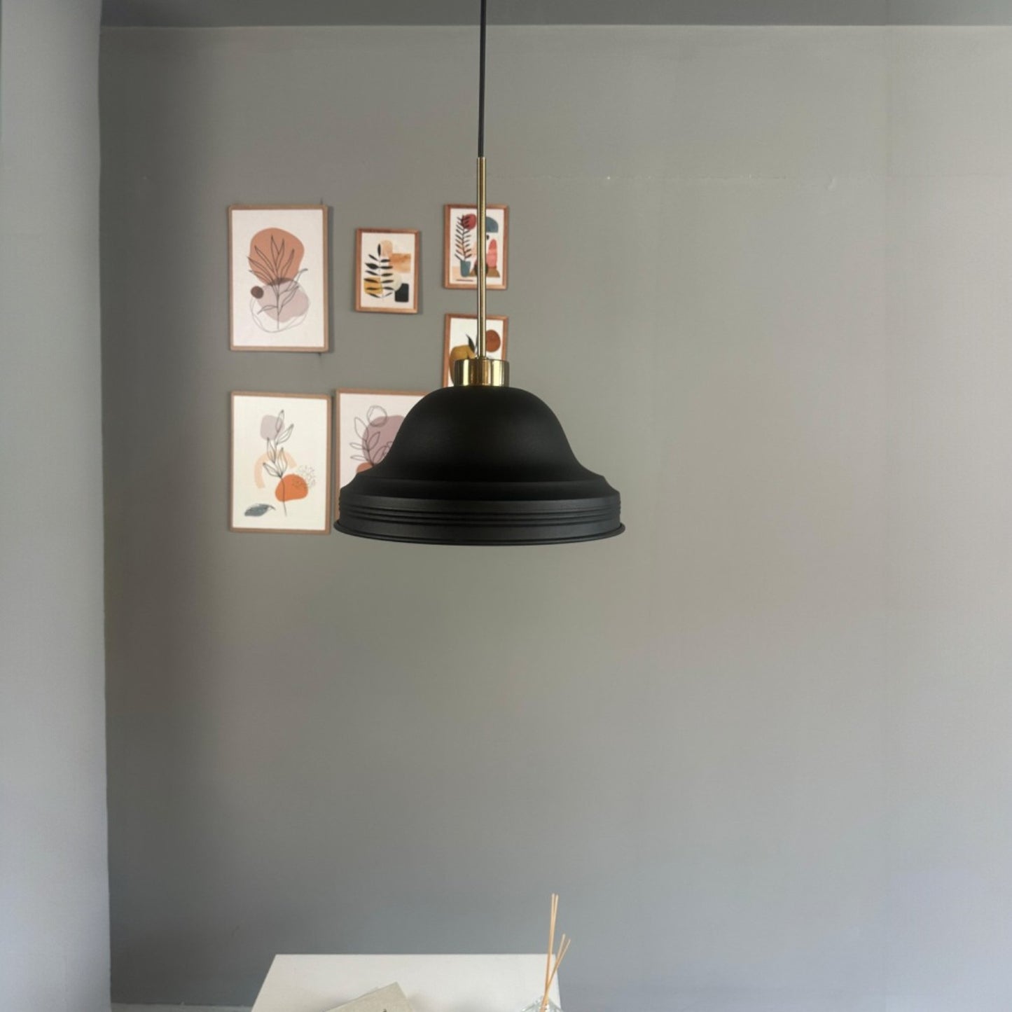 Pendelleuchte Asletl Hängelampe Industrial aus Metall Ø40 cm, Pendelleuchte Esstisch