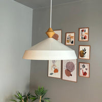 Pendelleuchte Lema Metall Ø37,5 cm, E27, Vintage Lampe