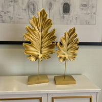 2pcs Bergahornblätter Modern Deko Figur