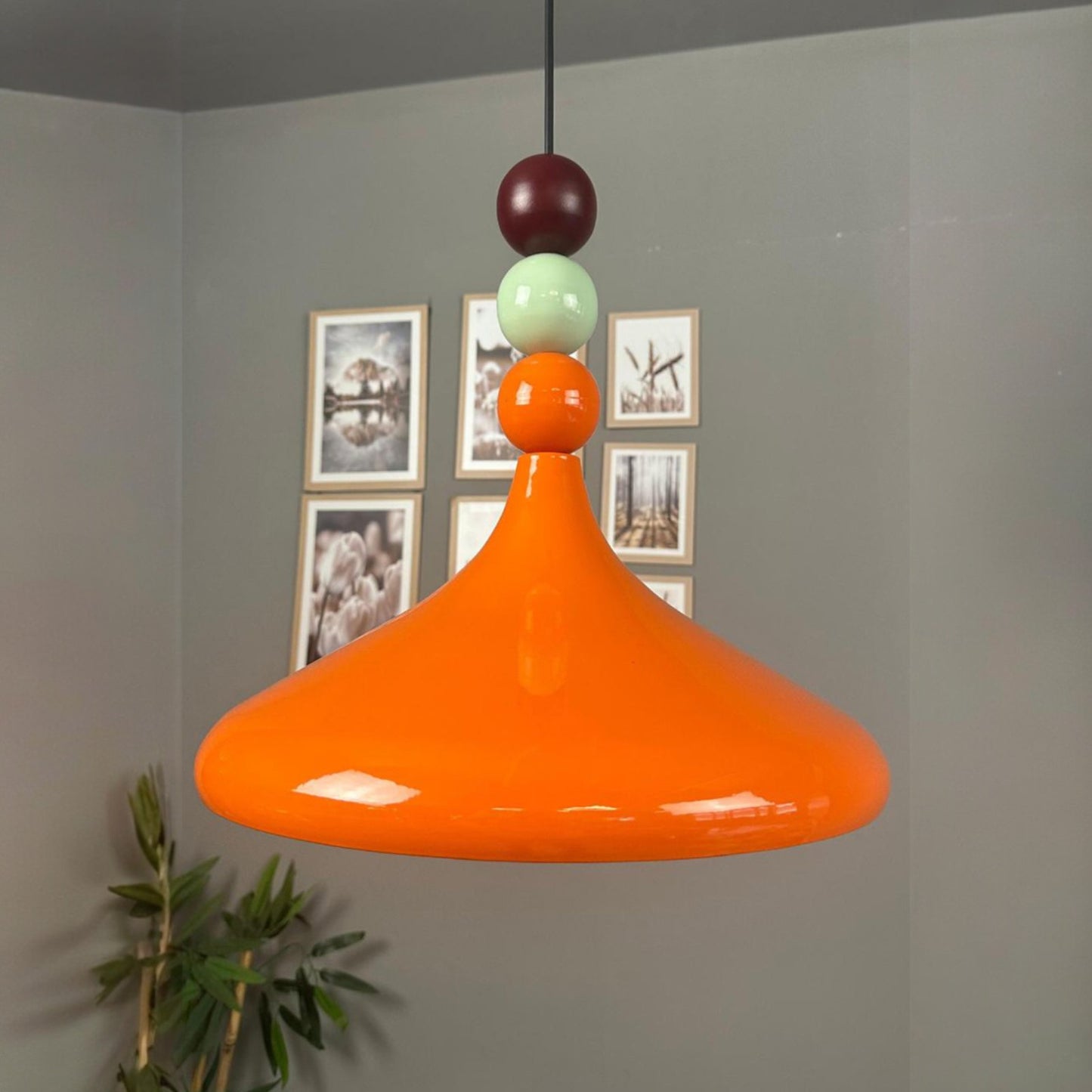 Pendelleuchte Champion Wulst Ø35 cm, Metall Hängelampe