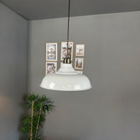 Pendelleuchte Nota Halbe Tulpe Ø31 cm, Metall Hängelampe